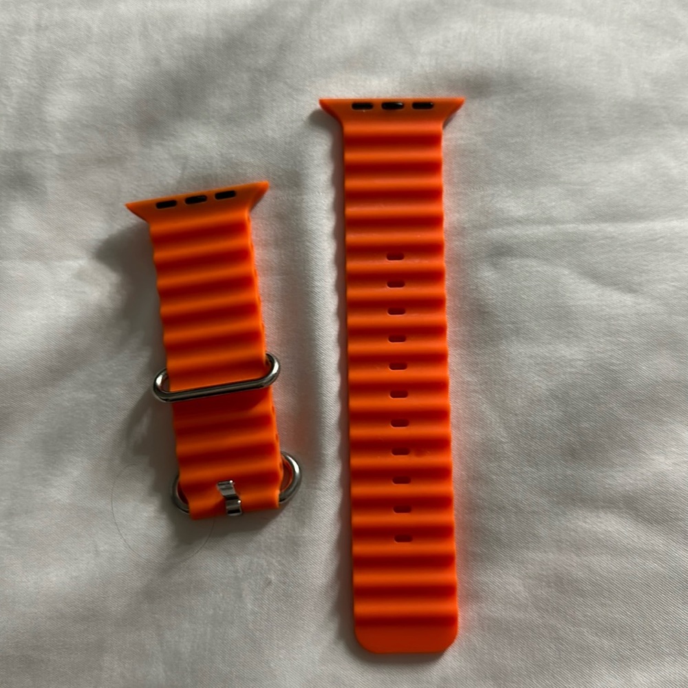 Ultra orange apple watch band 49mm